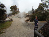Jo letting off steam